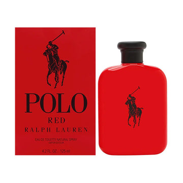 Ralph Lauren Polo Red Parfum β 4.2 oz (125ml) Men's Spray | Bold & Long-Lasting Fragrance