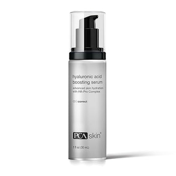PCA SKIN Hyaluronic Acid Boosting Face Serum, 24-Hour Moisturization, 1 oz Pump