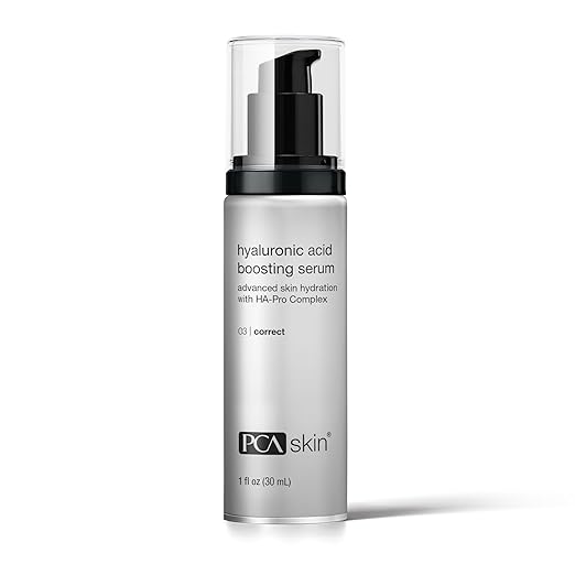 PCA SKIN Hyaluronic Acid Boosting Face Serum, 24-Hour Moisturization, 1 oz Pump