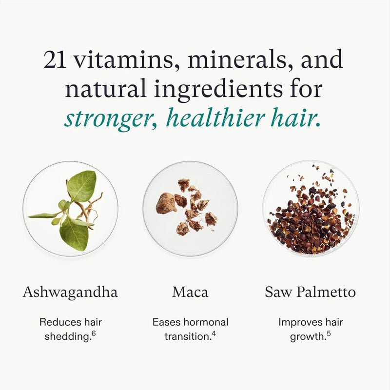 Nutrafol Women's Balance Hair Growth Supplements, 1-Month Supply