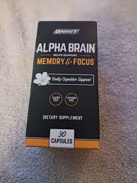 Onnit Labs Alpha Brain Memory & Focus Supplement, 90 Capsules (Sealed, Exp 02/2026) – Supports Cognitive Function