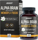 Onnit Labs Alpha Brain Memory & Focus Supplement, 90 Capsules (Sealed, Exp 02/2026) – Supports Cognitive Function