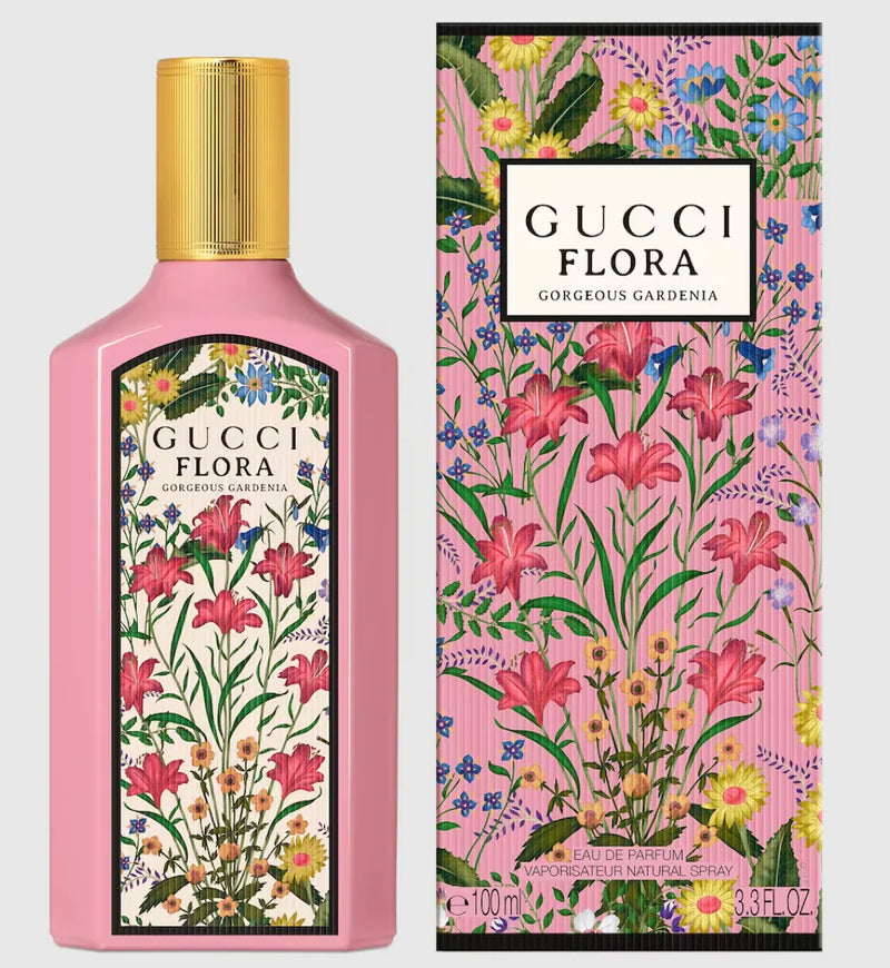 Gucci Flora Gorgeous Gardenia Eau de Parfum Spray 1 oz | Exquisite Floral Signature for Women